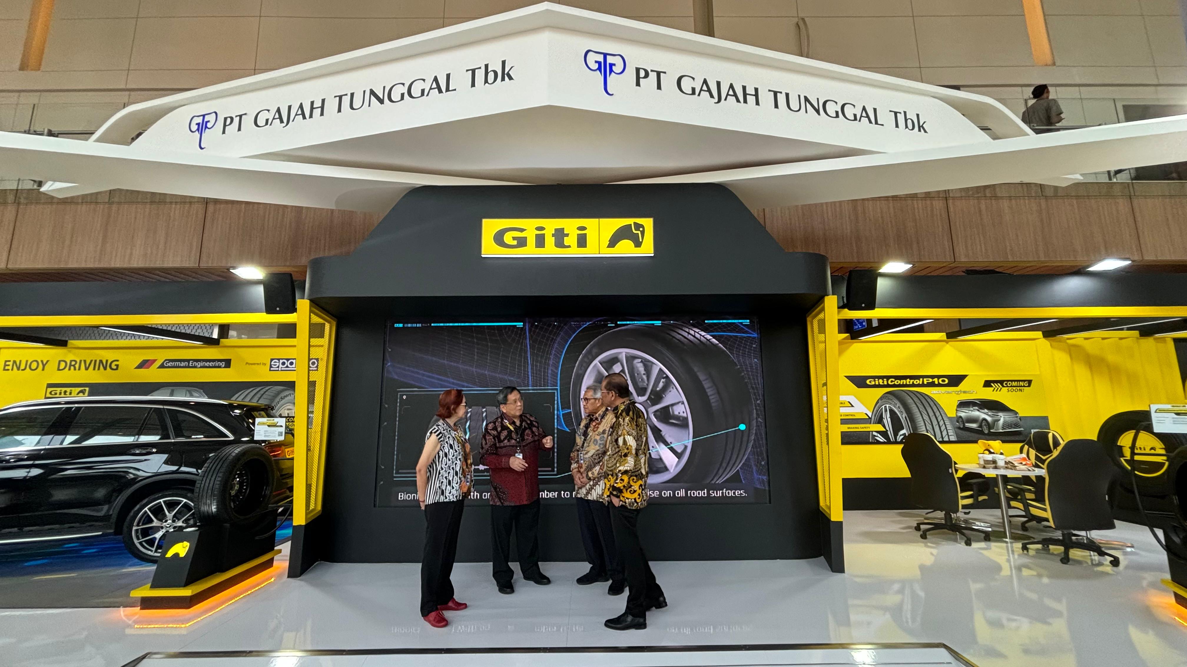 PT Gajah Tunggal Tbk Showcases Complete Product Line at GIIAS 2024